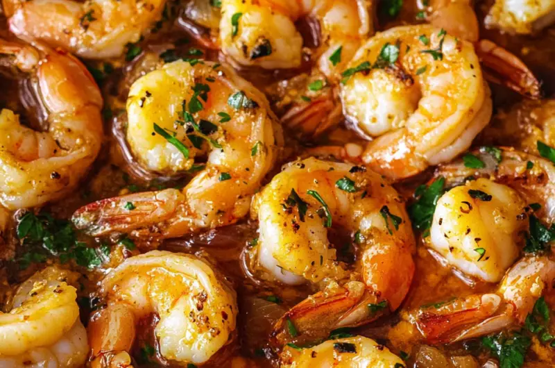 Portuguese Garlic Shrimp