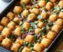 Samosa Tater Tot Casserole