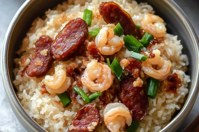 Sticky Rice with Chinese Sausage