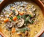 Wild Rice Mixed Mushroom Soup
