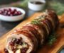 Bacon-Wrapped Stuffed Turkey Breast Roll