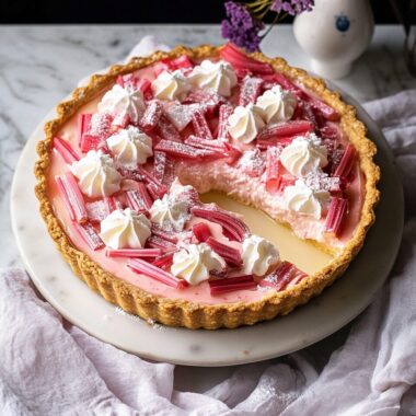 Best Rhubarb Cream Tart