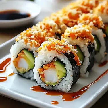 California Crunch Roll Sushi