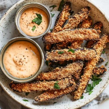 Crispy Portobello Mushroom Fries