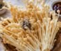 Crispy Fried Enoki Mushrooms