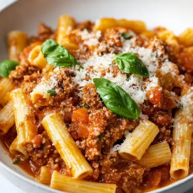Easy Simple Bolognese