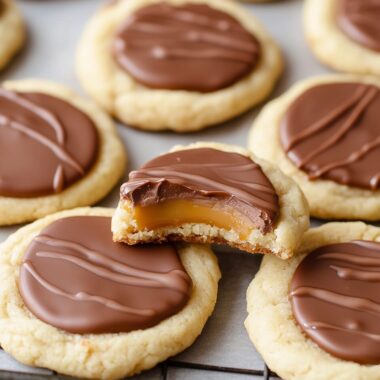 Easy Twix Cookies