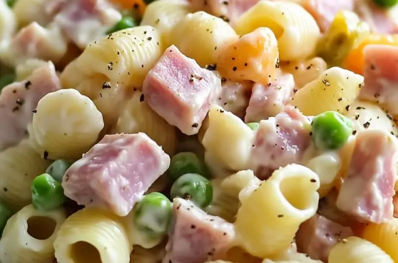 Ham and Shell Salad