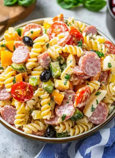 Italian Sub Pasta Salad