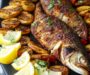 Oven-Grilled Tilapia with Fried Plantains