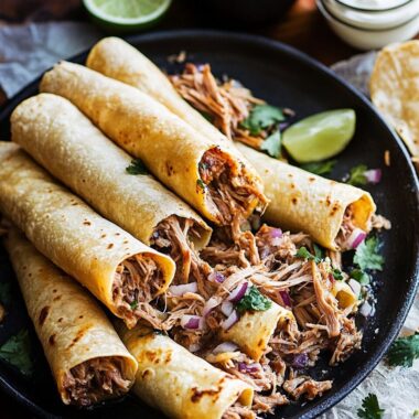 Pulled Pork Taquitos