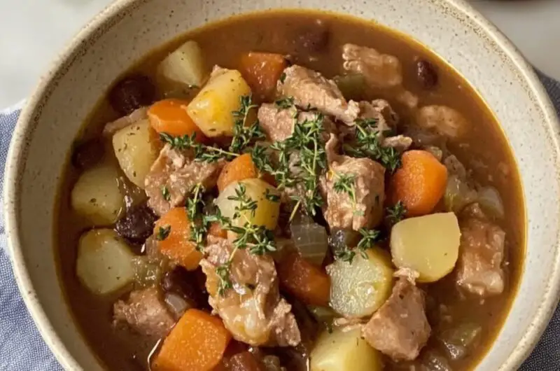 Slow Cooked Pork Stew
