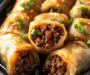 Spicy Beef Dumpling Rolls
