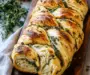 Swirled Garlic Herb Bread