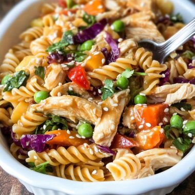 Teriyaki Chicken Pasta Salad