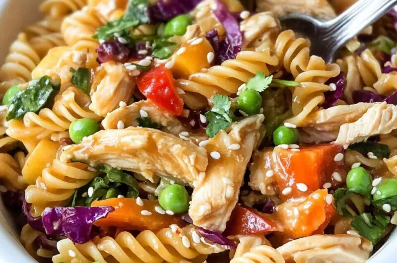 Teriyaki Chicken Pasta Salad