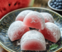 Watermelon Mochi