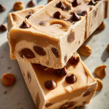Peanut Butter Frozen Yogurt Bars