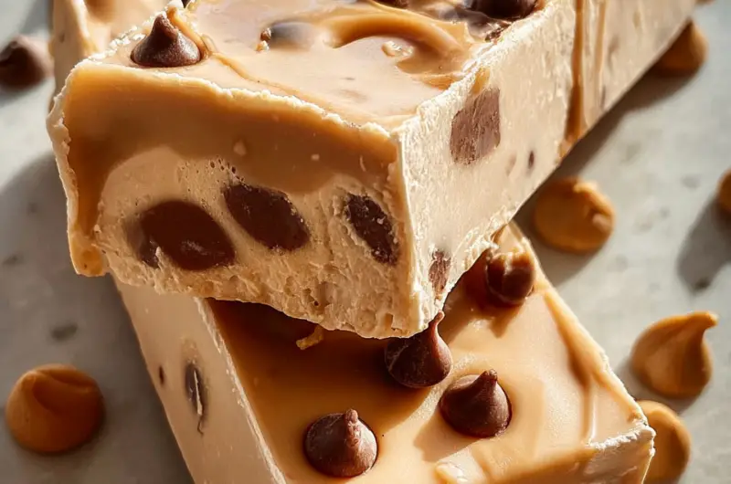 Peanut Butter Frozen Yogurt Bars