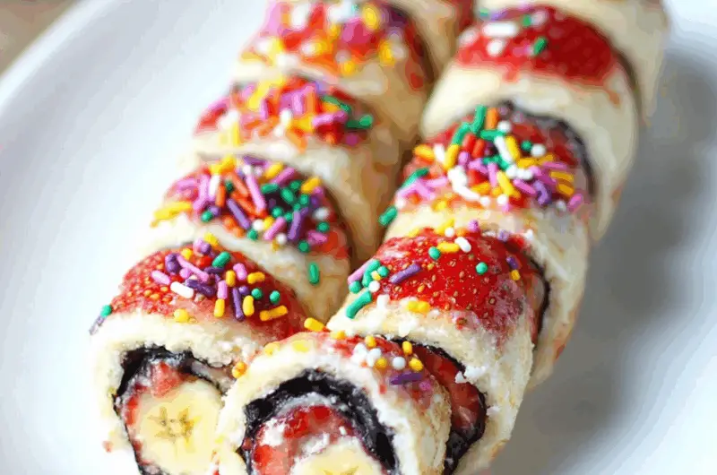 Breakfast Sushi Rolls
