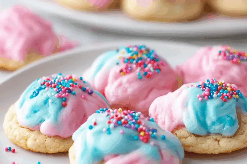 Cotton Candy Cookies