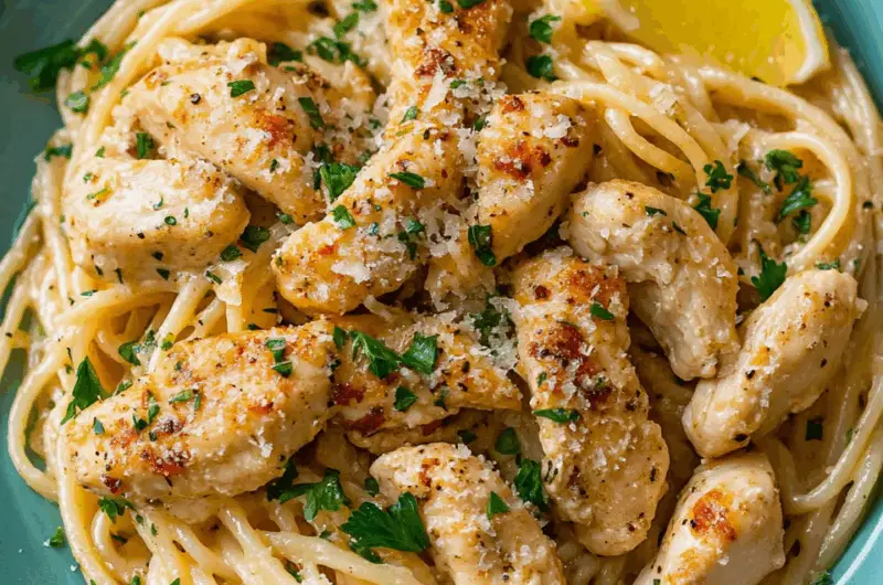 Chicken Scampi Pasta
