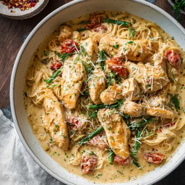 Creamy Chicken Scampi