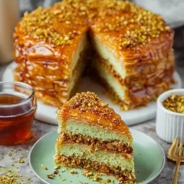 Honey Baklava Cake
