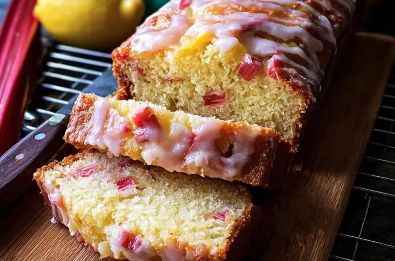 Lemon Rhubarb Loaf