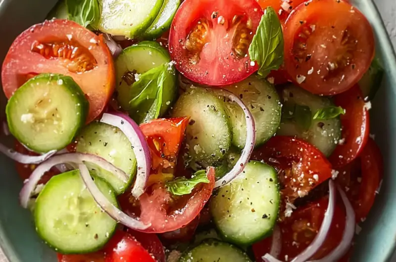 Cucumber Tomato Salad