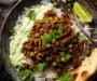 Curried Ground Beef with Peas