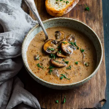 Hungarian Mushroom Soup