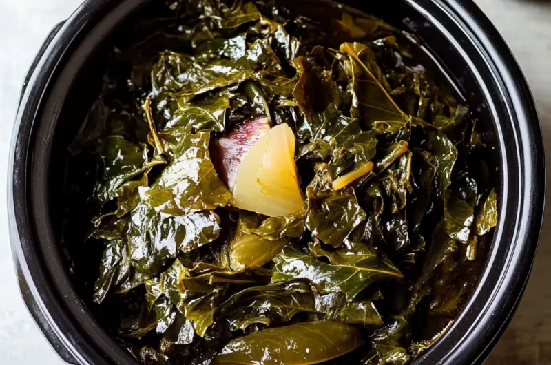 Slow Cooker Collard Greens