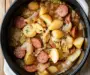 Slow Cooker Potatoes, Cabbage, and Kielbasa