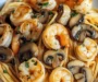 Creamy Mushroom Garlic Shrimp Pasta for Quick Weeknight Joy