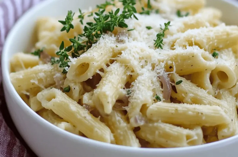 French Onion Pasta