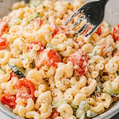 Macaroni Salad With Tomatoes