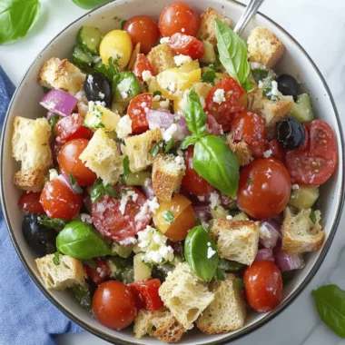 Panzanella Bread Salad