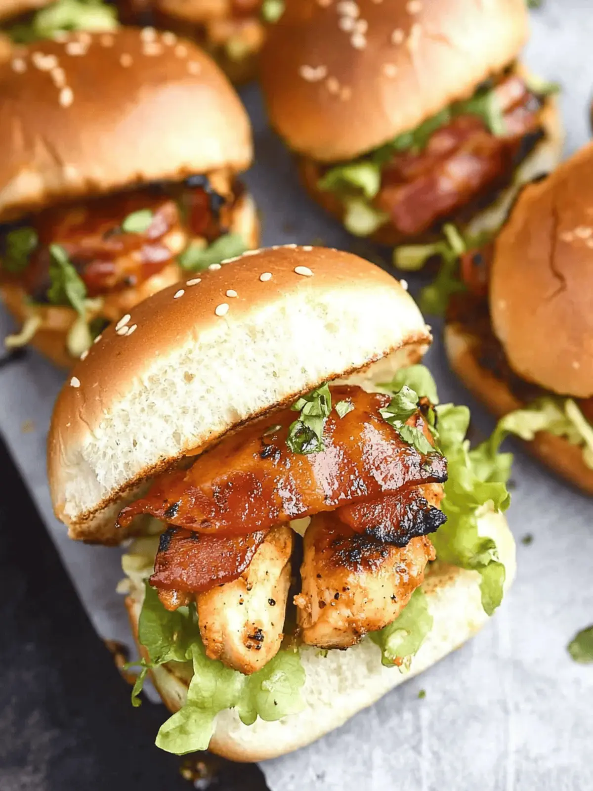 BLT Chicken Sliders with Honey Mustard Bliss in 30 Minutes