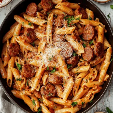 Cajun Sausage Pasta