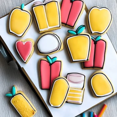 Back to School Sugar Cookies