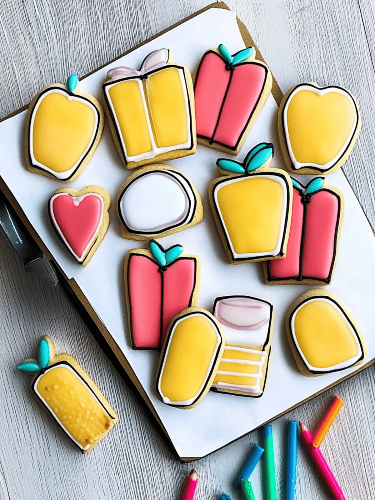 Back to School Sugar Cookies