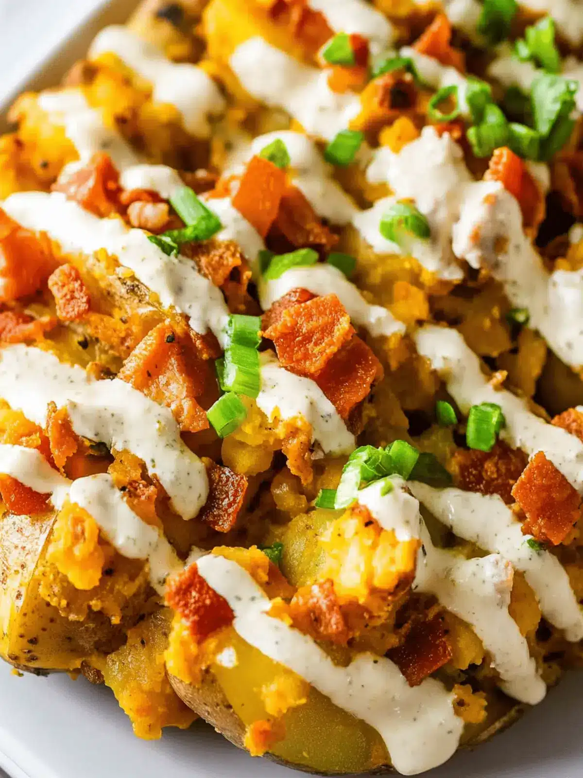 Loaded Potatoes With Chicken in a Creamy Squash Surprise