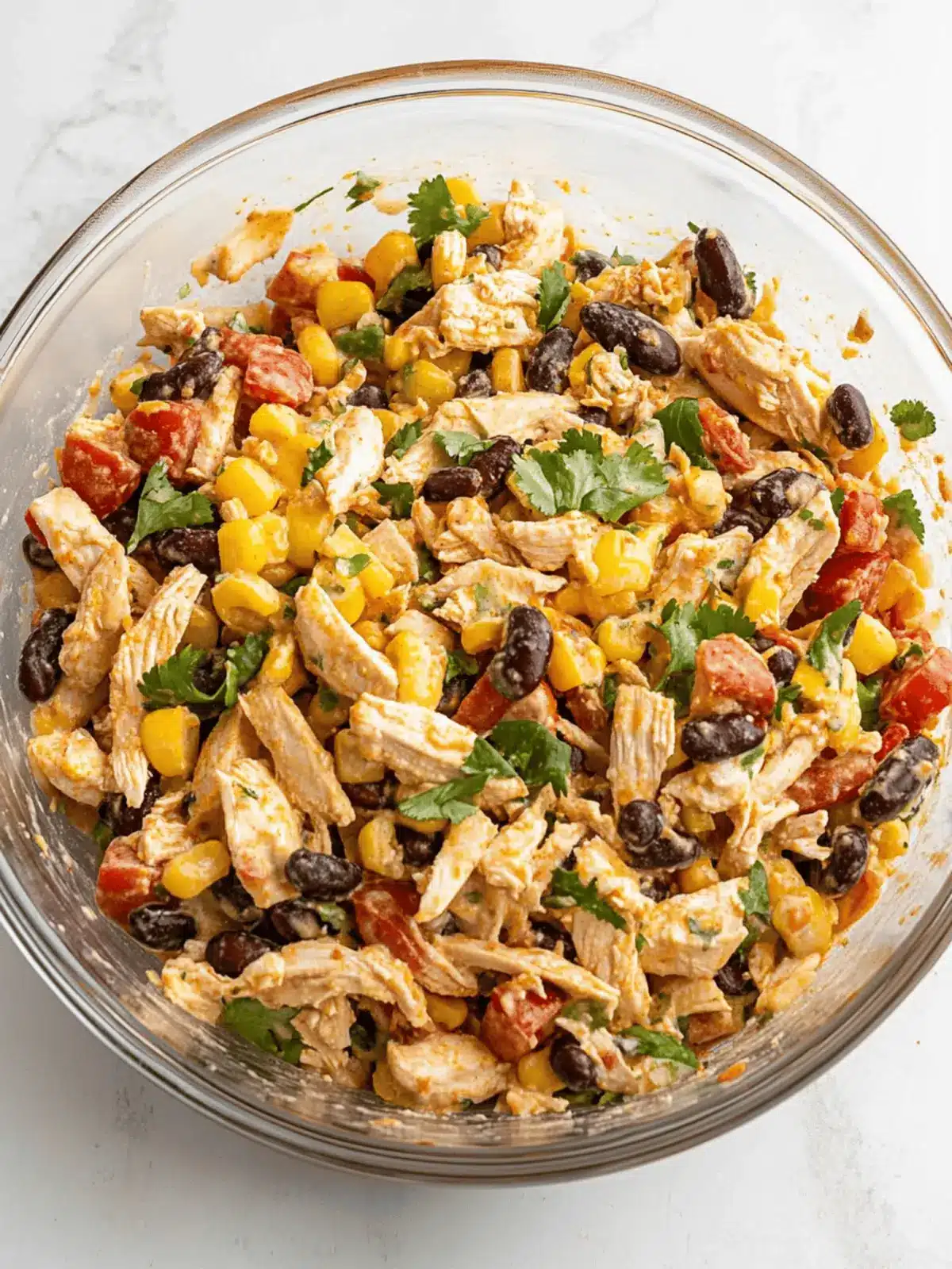 Zesty Southwest Chicken Salad for a Bold Lunch Delight