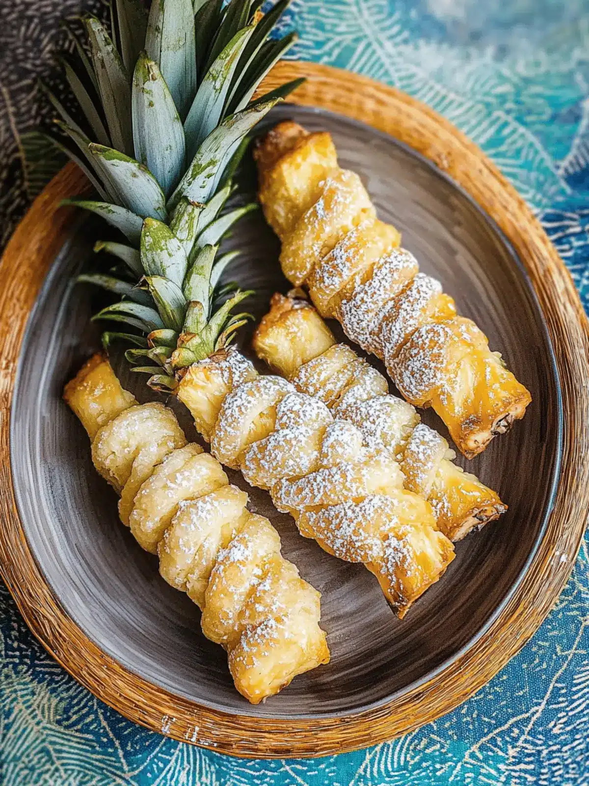 Flaky Pineapple Brocas: Sweeten Your Day with This Delight!