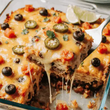 Southwestern Black Bean Casserole