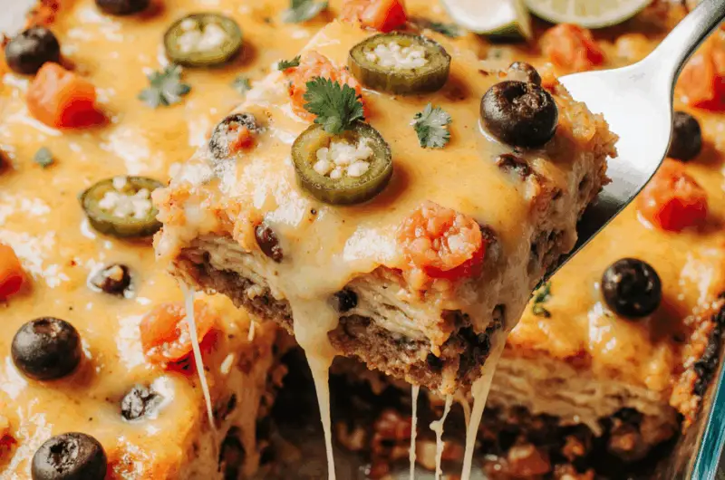 Southwestern Black Bean Casserole