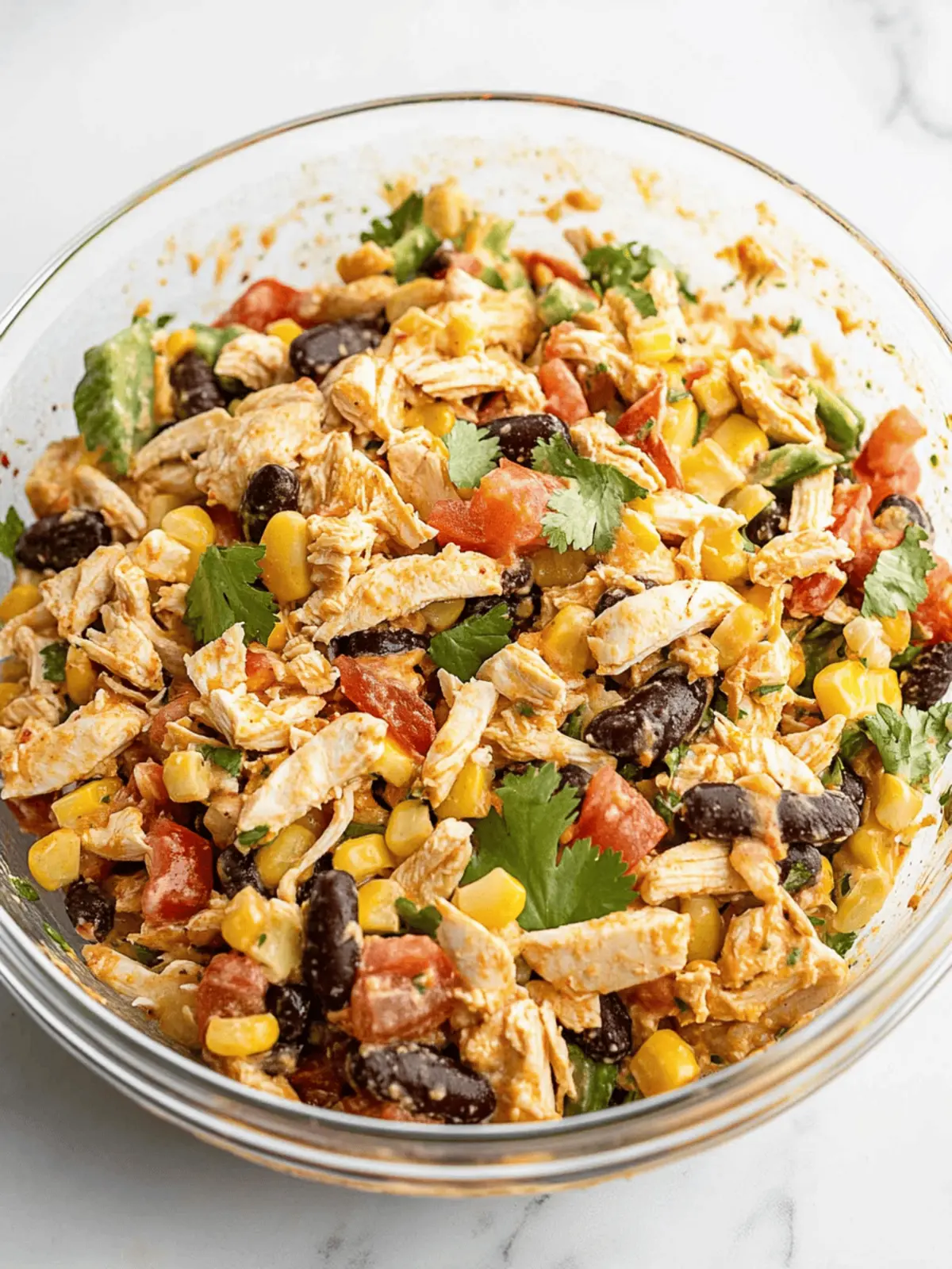 Zesty Southwest Chicken Salad for a Bold Lunch Delight