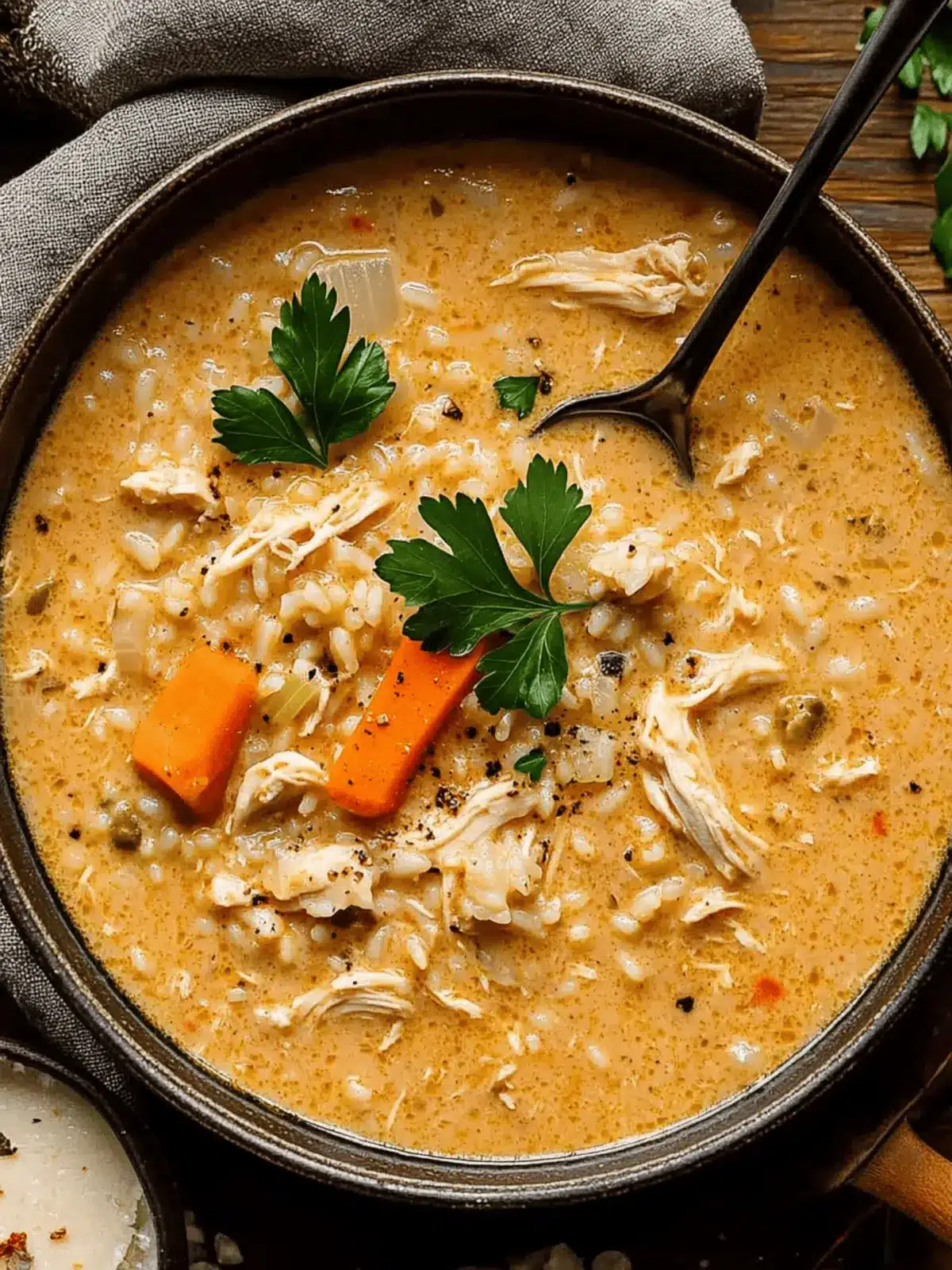 Cozy Up with White Chicken Rice Soup for Ultimate Comfort