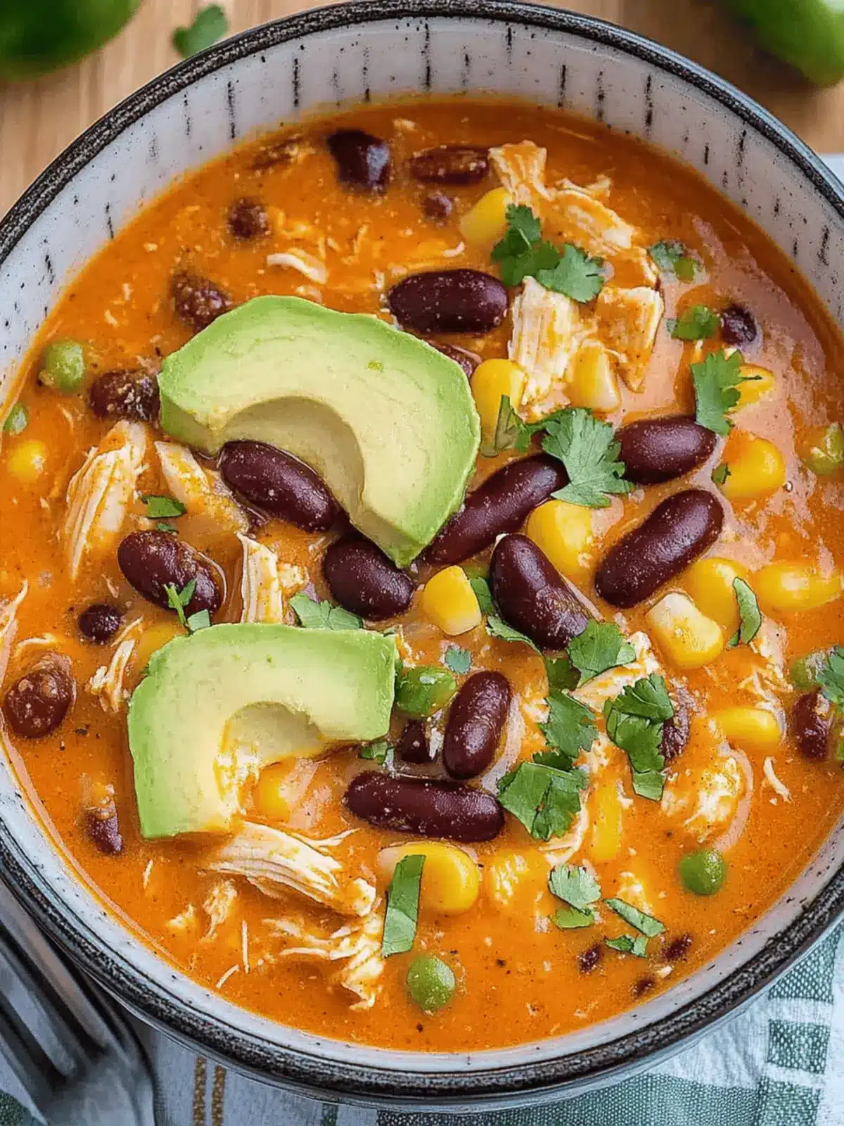 Creamy Chicken Enchilada Soup for Cozy Weeknight Dinners